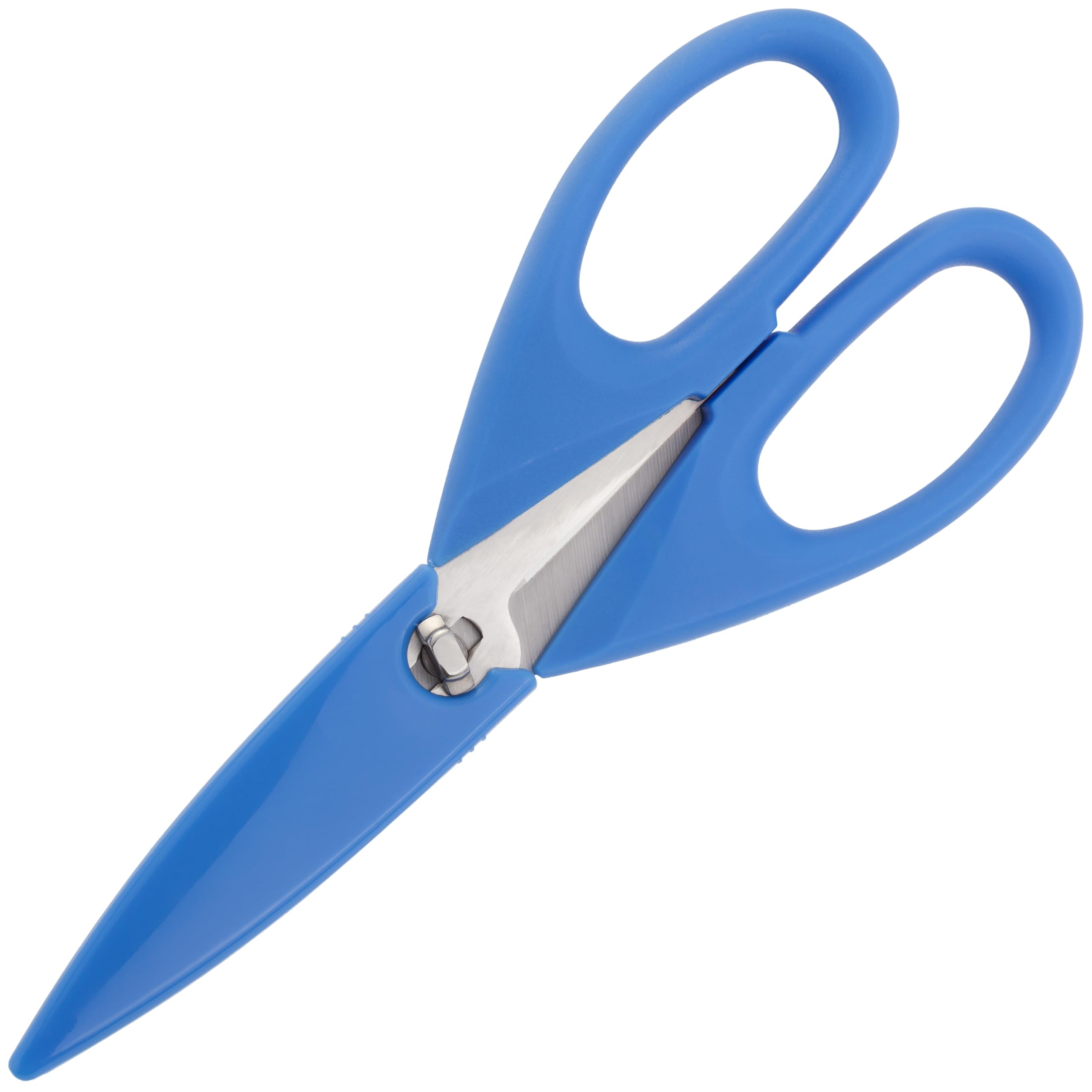 Judge All Purpose Stainless Steel Scissors with Sheath, 20.5cm, Soft Grip Handles - 25 Year Guarantee