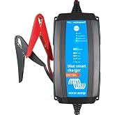 Victron Energy Blue Smart IP65 Smart Car Battery Charger 24V 8A | For Motorcycle, ATV, RV, Lithium and Deep Cycle Batteries, Certified to UL1236