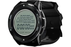 Stop Watches, Multifunctional Soccer Referee Watch, Silent Luminous Digital Stopwatch with Adjustable Wristband, Portable Sto