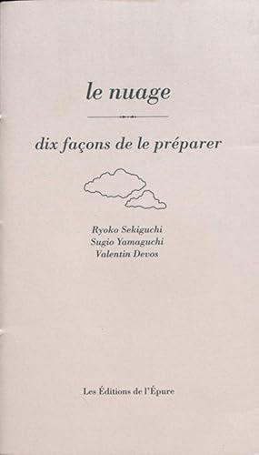 Download le nuage, dix façons de le préparer PDF