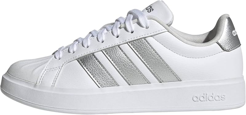 Donna Streettalk Shoes, Ftwr White/Silver Met./Ftwr White, 36 2/3 EU