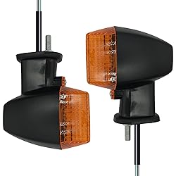 SPNUVR 2Pcs Motorcycle Turn Signal Light Front Or