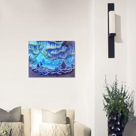 YWLINK DIY 5D Kits De Punto De Cruz Parcial De Taladro De Cristal ...