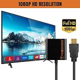 Tosomoki HDMI to VGA Adapter 1080P Male to Female Converter for PC Laptop view 6
