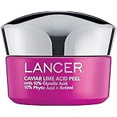 Lancer Skincare Caviar Lime Acid Peel, Retinol Facial Chemical Peel with Brightening Glycolic Acid, 1.7 Fluid Ounces…