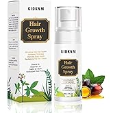 Natural Hair Growth Serum:Hair Growth Spray with Rosemary, Bataua Oil & Biotin - Non-Greasy, Hormone - Free Treatment,Promotes Thicker, Fuller Hair for Women & Men - All Thinning Hair (2 Fl Oz, FF)