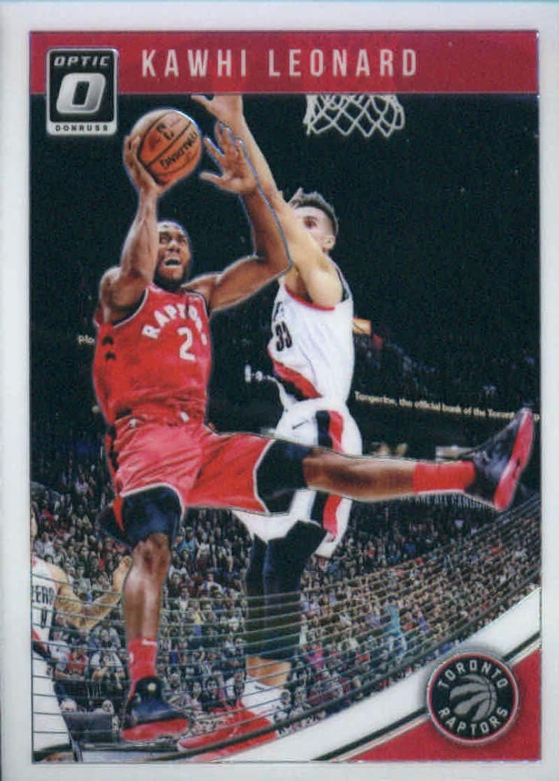 2018-19 Donruss Optic #121 Kawhi Leonard NM-MT Toronto Raptors Basketball
