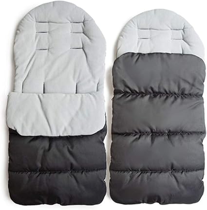 Mhoyi Universelle Chanceliere Pour Poussette Bebe Chariot Coton Coussins Garder Chaud Hiver Couverture Enveloppante Sac De Couchage Pour Bebe Convient Pour Bebe De 0 A 36 Mois Amazon Fr Bebes Puericulture