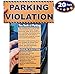 Full-Size Fake Parking Ticket by Witty Yeti 20 Pack. Both Realistic & Hilarious. Great Prank, Gag Gift & Stocking Stuffer. Punish The Idiots Who Park Like Morons. It’s Time for Justice!