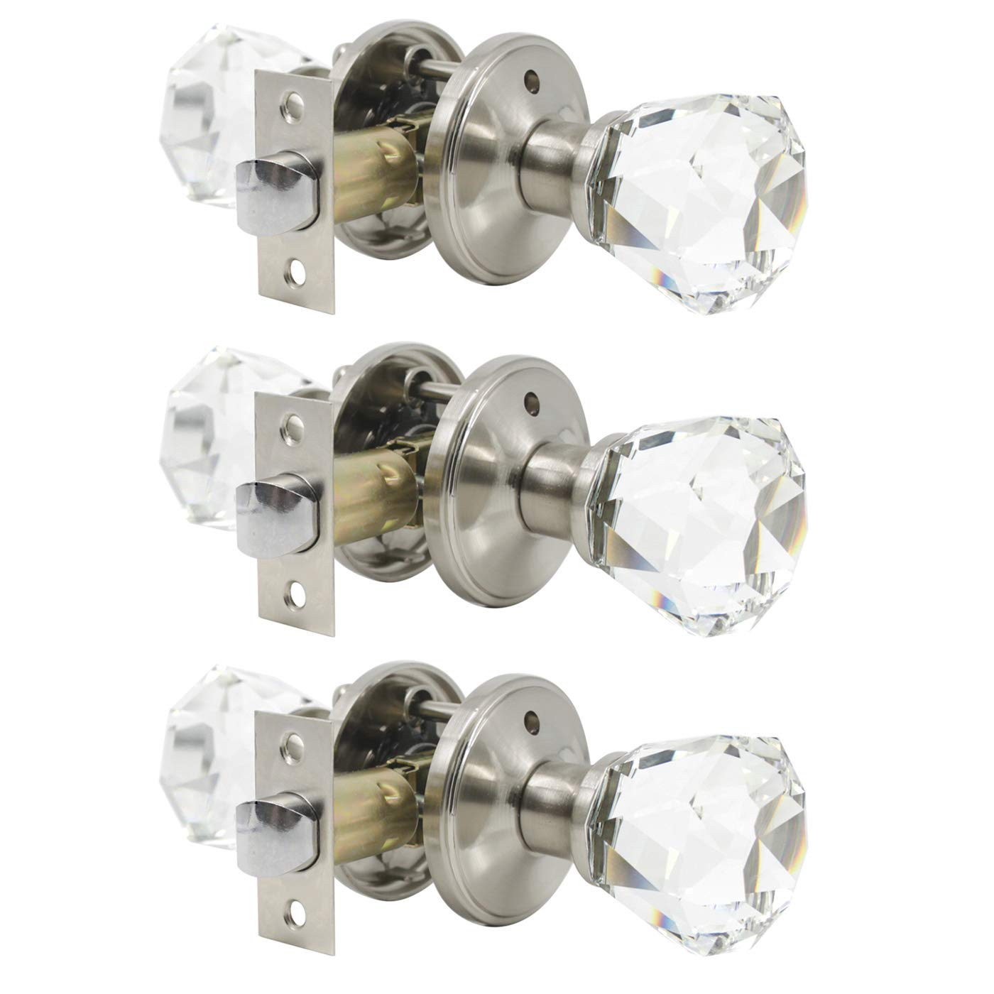 crystal door knobs with locks For Your Home