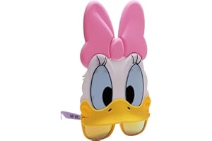 Sun-Staches Disney Mickey and Friends Adult Sunglasses | Minnie, Goofy, Donald, Daisy Vacation, Park or Costume Accessory