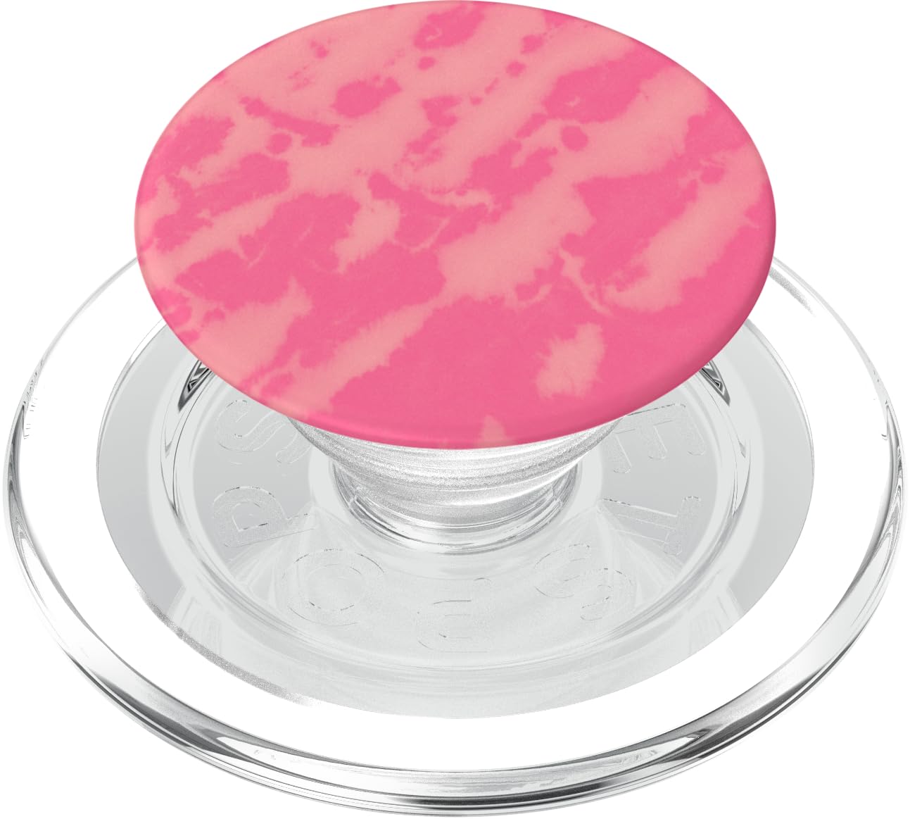 Cute Tie-dye Pink Color Hippie Pattern Tie Dye PopSockets PopGrip for MagSafe