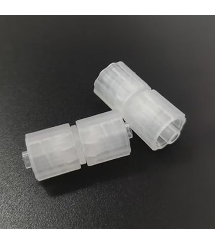 Idex Threaded Luer Adapter, Red/Black PEEK, 0.040 (in) Bore, Male