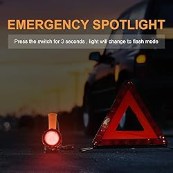 YIERBLUE Rechargeable Spotlight,Handheld