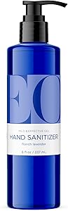 EO Hand Sanitizer Gel, 8 Ounce (Pack of 1), Lavender, Organic Plant-Based, Botanical Extracts