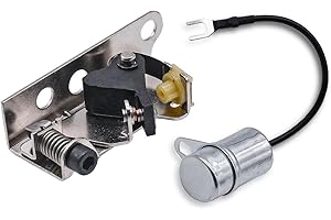 160-1183 312-0246 Lawn Mower Point & Condenser Set Compatible with Onan B Series and John Deere Lawn Mower Engines