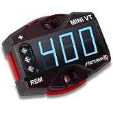 Stetsom MiniVT-HV - Digital Display Mini Voltmeter High Accuracy Blue LED, Up to 455V DC, Automotive Car Motorcycle Battery Voltage Panel - Developed for HIGH Voltage line