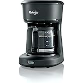 Mr. Coffee&reg; 5-Cup Mini Brew Switch Coffee Maker, Black
