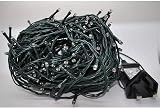 SHATCHI 100 LEDs Fairy String Lights Cool White 8 Modes Green Cable UK Plug view 3