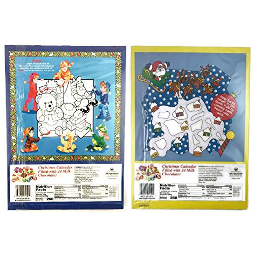 Advent Calendar - 24 Chocolate Days till Christmas Advent Calendar (Winter Wonderland Pack)