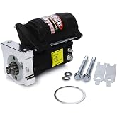 Powermaster Starter, Master Torque, 3.25:1 Gear Reduction, Black, 168 Tooth Flywheel, GM LS-Series, Each