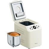Davivy 3LB Bread Maker &amp; Auto Fruit Dispenser | 18 Presets with 2 Custom Modes with PFAS-FREE Ceramic Coated Pan, Quiet Motor, Dual Heaters, Stainless Steel Housing