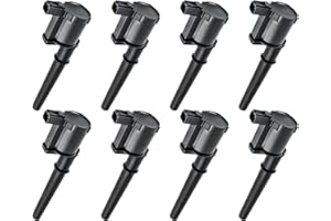 PHILTOP UF191 Ignition Coil Pack Compatible with 1999-2004 Navigator Base, 2007-2014 Mustang Shelby GT500/Shelby GT500KR, 2003-2005 Aviator, 1998-2002 Continental, 2003-2004 Mustan, Set of 8