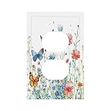OILbiexn Outlet Covers Vintage Watercolor