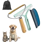 Qbily Pet Hair Remover 2nd Gen (3 Pack) - Reusable Lint Removal Tool for Couch, Carpets, Cat Trees, Car Mats, Furniture, Clot