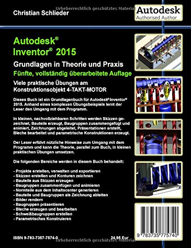 Autodesk Inventor 2015 Grundlagen In Theorie Und Praxis