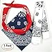 Bandana 3-Pack - Made in USA For 70 Years - Sold by Vets – 100% Cotton –Sewn Edges
