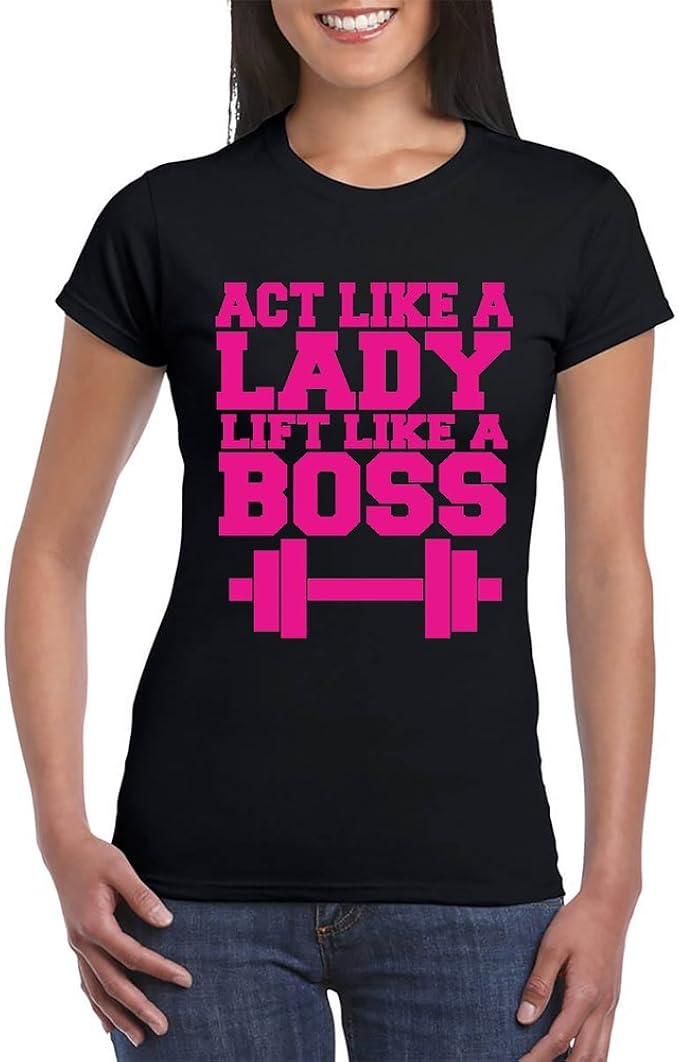 Act Like a Lady Lift Like a Boss Fitness Gym