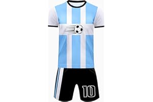 KHIGSJDG Boys Soccer Jerseys Kids Jersey Outfits Youth Football Training Uniform Fans Basketball Sport Short Set