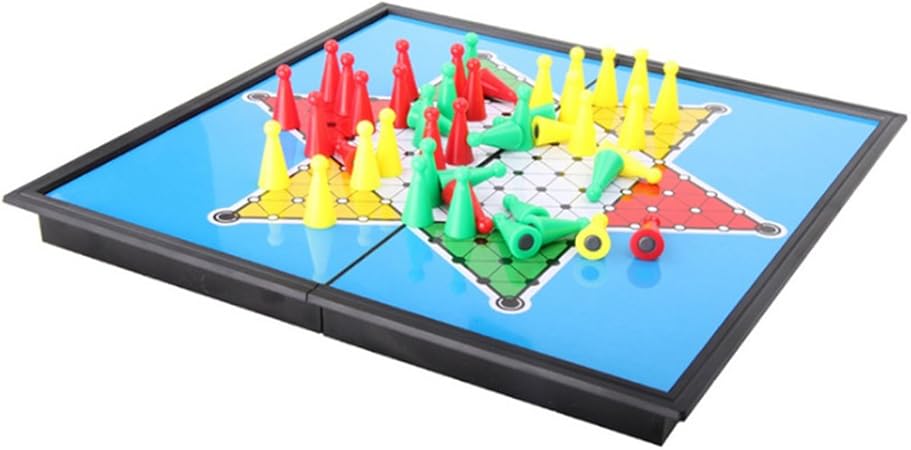 Amazon Lol Fun 古典的な中国のチェッカーボードゲーム学生キッドホームトラベルおもちゃセット新しい チェッカー おもちゃ