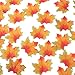 wonuu 200Pcs Mixed Artificial Leaves Assorted Fall Maple Leaf Multicolor Autumn Fall Leaves for Weddings, Christmas Party, Events and Decorating