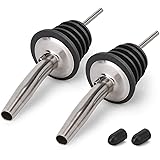 BALTRE 2PCS Stainless Steel Pourers, Speed Wine