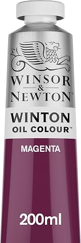 Winsor & Newton Winton Magenta 200ml Oil Colour Tube