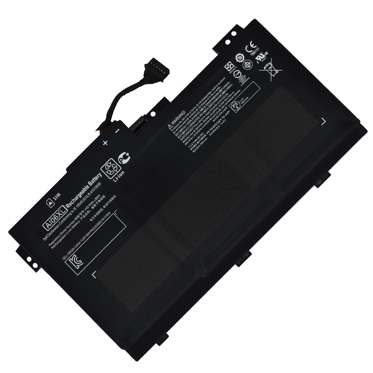 AI06XL HSTNN-LB6X HSTNN-C86C 808397-421 808451-001 808451-002 AI06096XL Laptop Battery Replacement for HP ZBook 17 G3 Series Notebook (11.4V 96Wh)