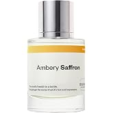Dossier - Ambery Saffron - Inspired by Baccarat Rouge 540 - Unisex EDP | 1.7 fl oz (50ml) - Dossier Ambery Saffron Eau de Parfum Unisex - Saffron Perfume - Long-Lasting, Vegan &amp; Paraben-Free