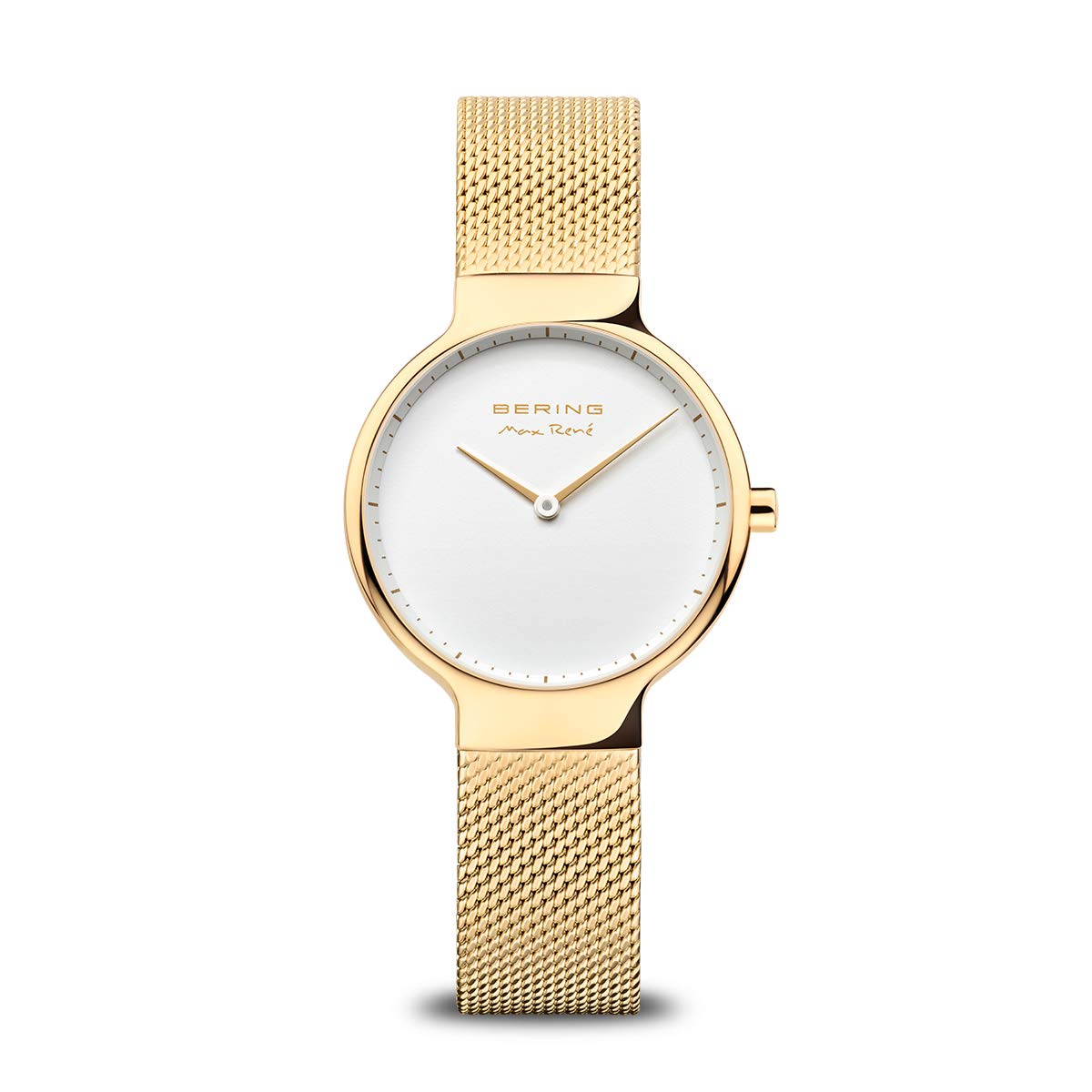 BERING Women Analog Quartz Max René Collection Watch with stainless steel Strap and Sapphire Crystal 15531-334