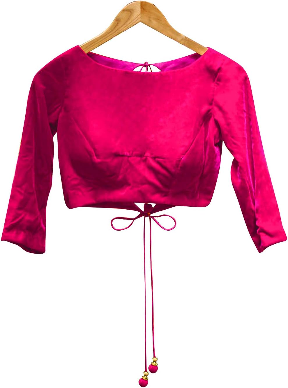 Women's Party Wear Readymade Bollywood Designer Indian Style Padded Stitched Blouse for Saree Crop Top Choli