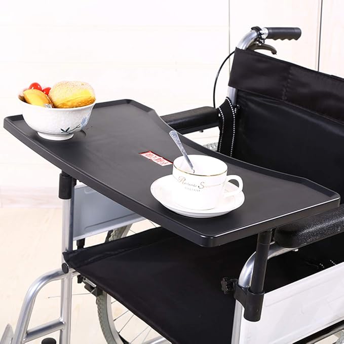 GHzzY Plateau pour fauteuils roulants pour Patients et Personnes âgées Table de chevauchement