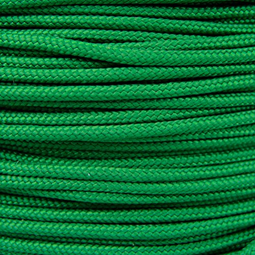 Paracord Planet 43kg Paracord – 1 Strand Type I Parachute Cord for Outdoors and DIY – Kelly Green (30 m)
