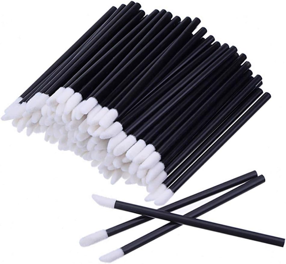 Pimoys Lip Brushes, 200Pcs/Set Disposable Lip Brushes Make Up Brush Lipstick Lip Gloss Wands Applicator Tool Makeup Beauty To