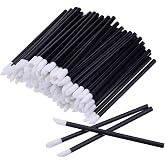 Pimoys Lip Brushes, 200Pcs/Set Disposable Lip Brushes Make Up Brush Lipstick Lip Gloss Wands Applicator Tool Makeup Beauty Tool Kits