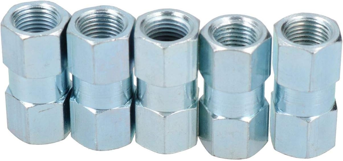 AB Tools M10 x 1mm Inline Female Brake Pipe Joiner Connector Fitting