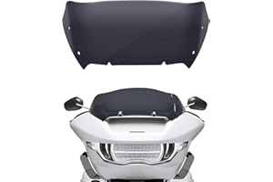 totiancong Smoke 10" Wave Windshield Compatible for Harley CVO Road Glide 2024 Wind Shield Windscreen Air Deflector for Harley Davidson Road Glide CVO FLTRXSE 2023-2024 FLTRX FLTRXSTSE 2024