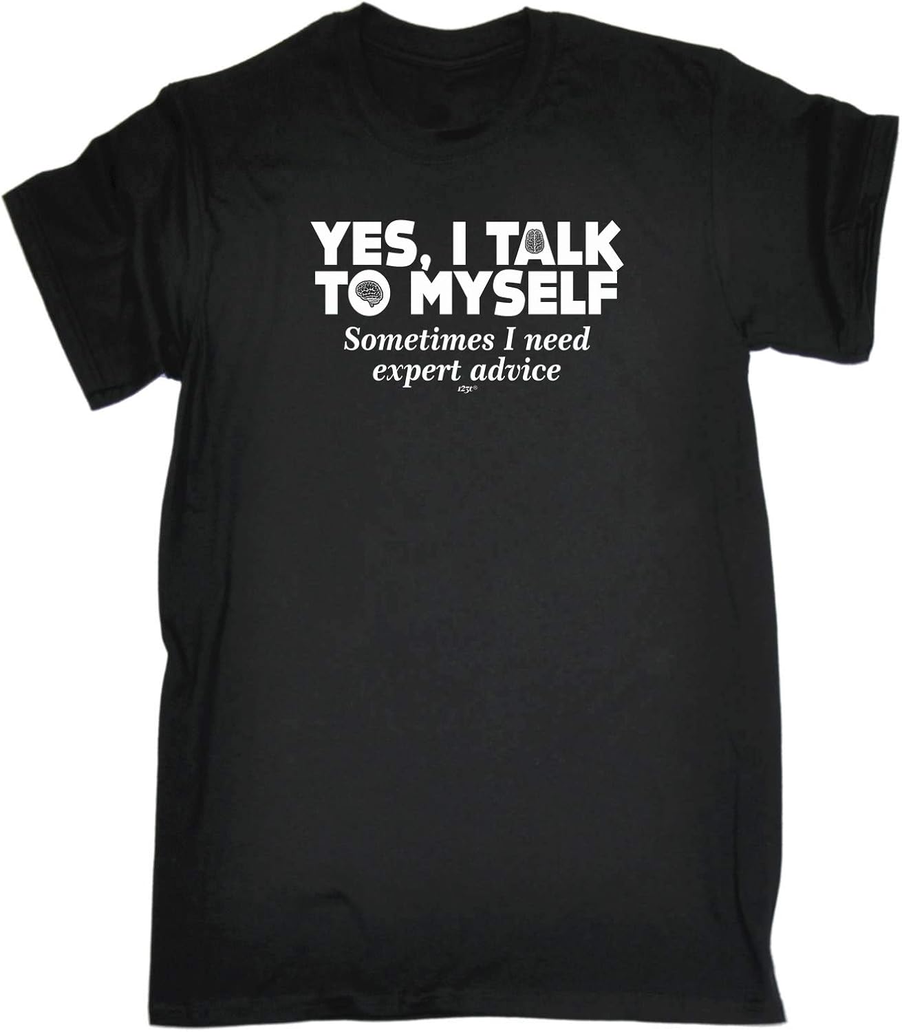 Funny Novelty Tee Yes I Talk to Myself Mens TShirt Amazon.co.uk Clothing
