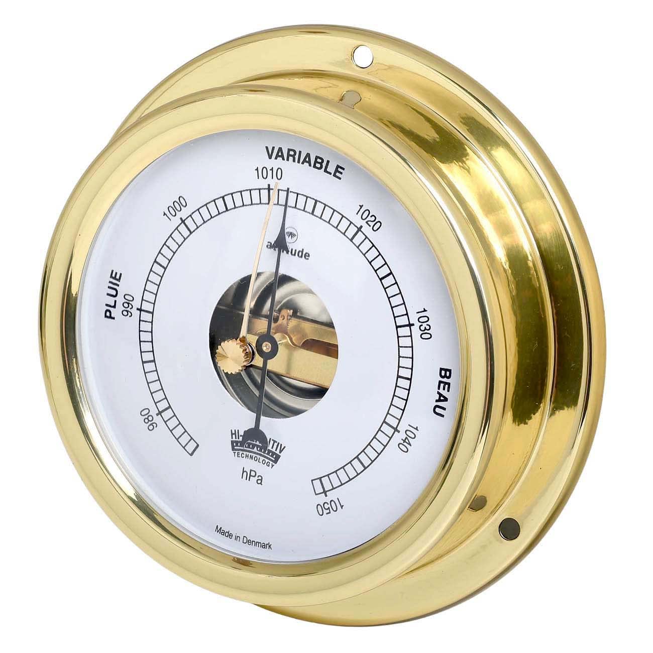 Delite 858bfr Altitude Ship Barometer French 127 mm x 40 mm