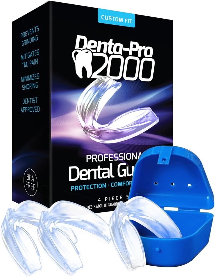 DentaPro2000 Teeth Grinding Mouth Guard (Silicone)